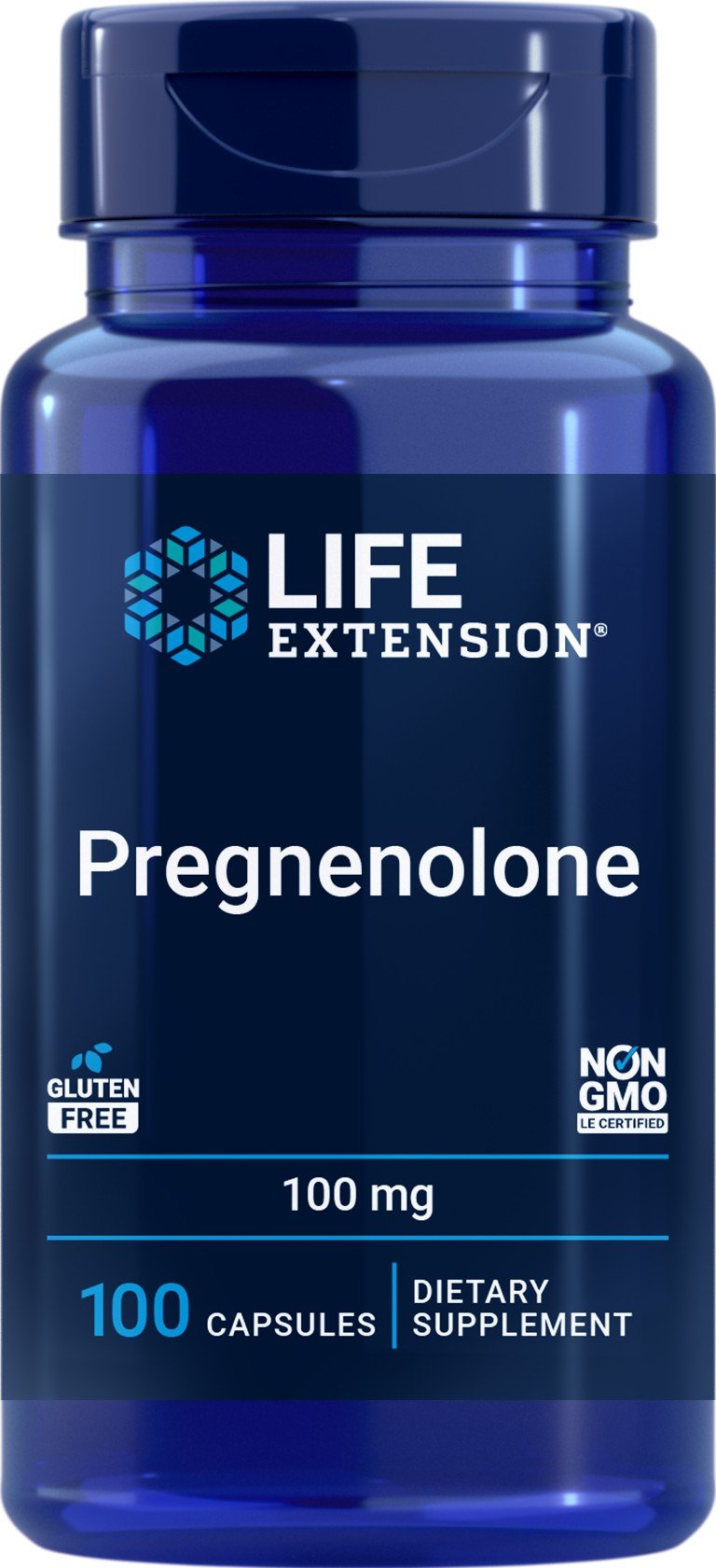 Life Extension Pregnenolone 100 mg 100 Capsule