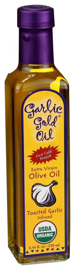 Garlic Gold Organic Golden Garlic Oil 8.44 oz ( 250ml) Oil