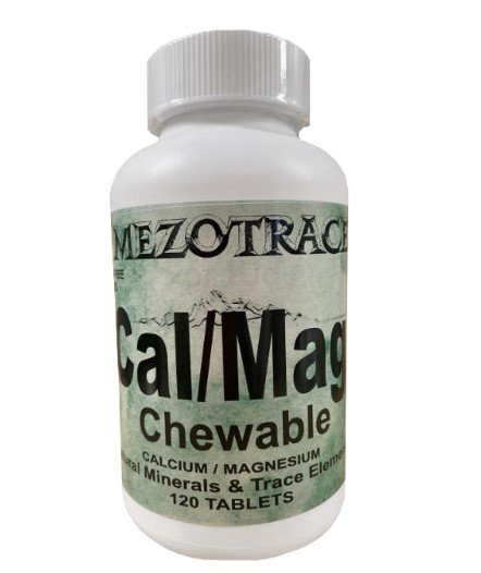 Mezotrace Natural Minerals & Trace Elements Special Chewable Formula 120 Chewable