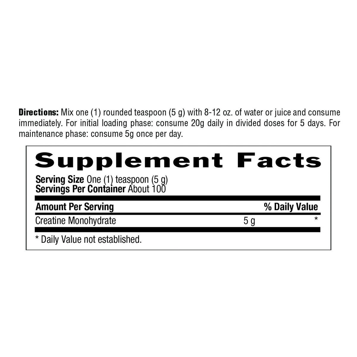 Biochem Micronized Creatine Monohydrate 17.6 oz Powder