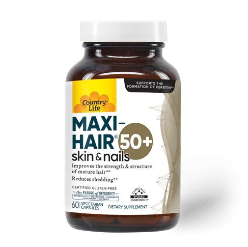 Country Life MAXI-HAIR 50+ Skin &amp; Nails 60 Capsule