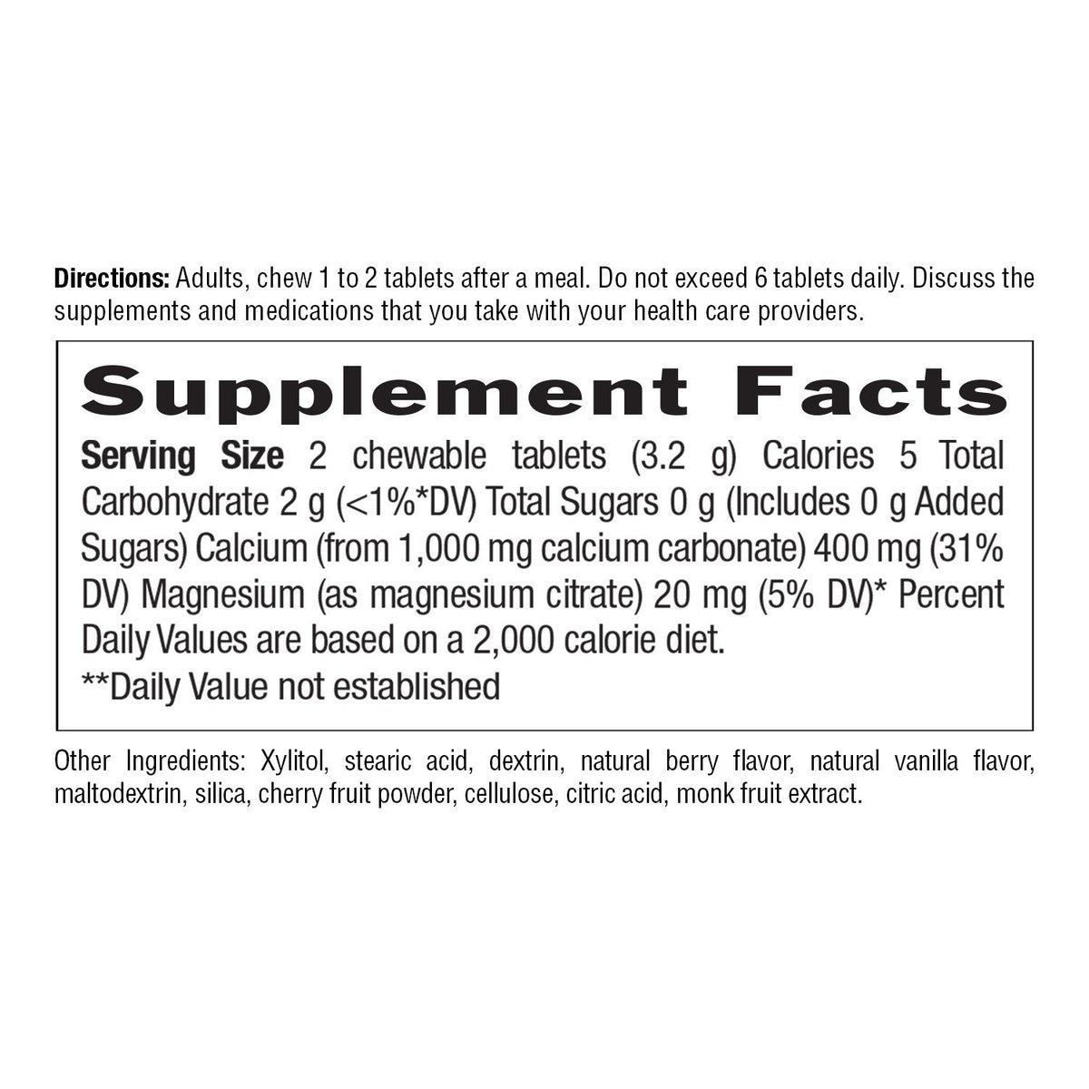 Country Life Acid Rescue On-The-Go Chewable Tablets - Certified Vegan & Gluten-Free Heartburn Relief, 400mg Calcium & Magnesium, Non-GMO, Sug 8 Tubes