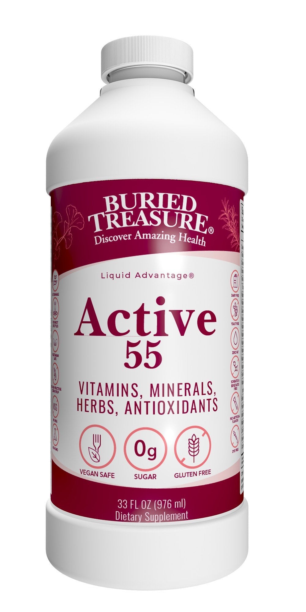 Buried Treasure Active 55 Plus 32 oz Liquid