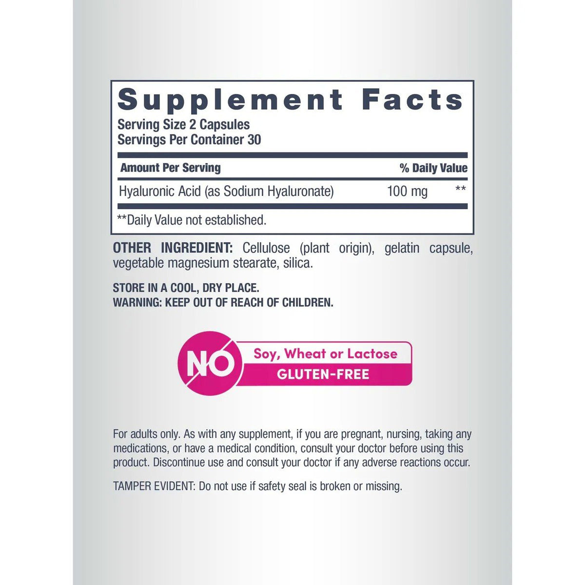 Neocell Hyaluronic Acid 60 Capsule