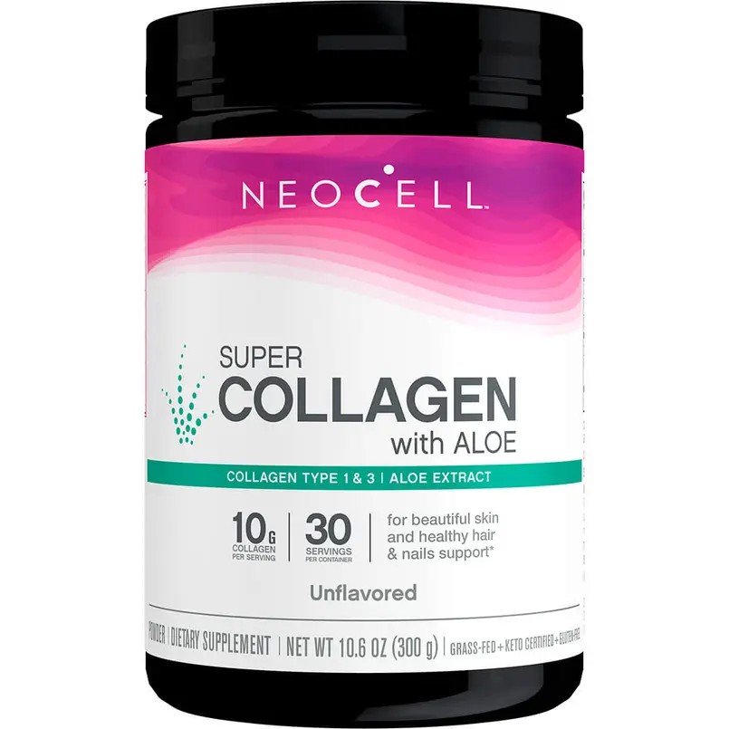 Neocell Super Collagen with Aloe (300g) 10.6 oz Powder