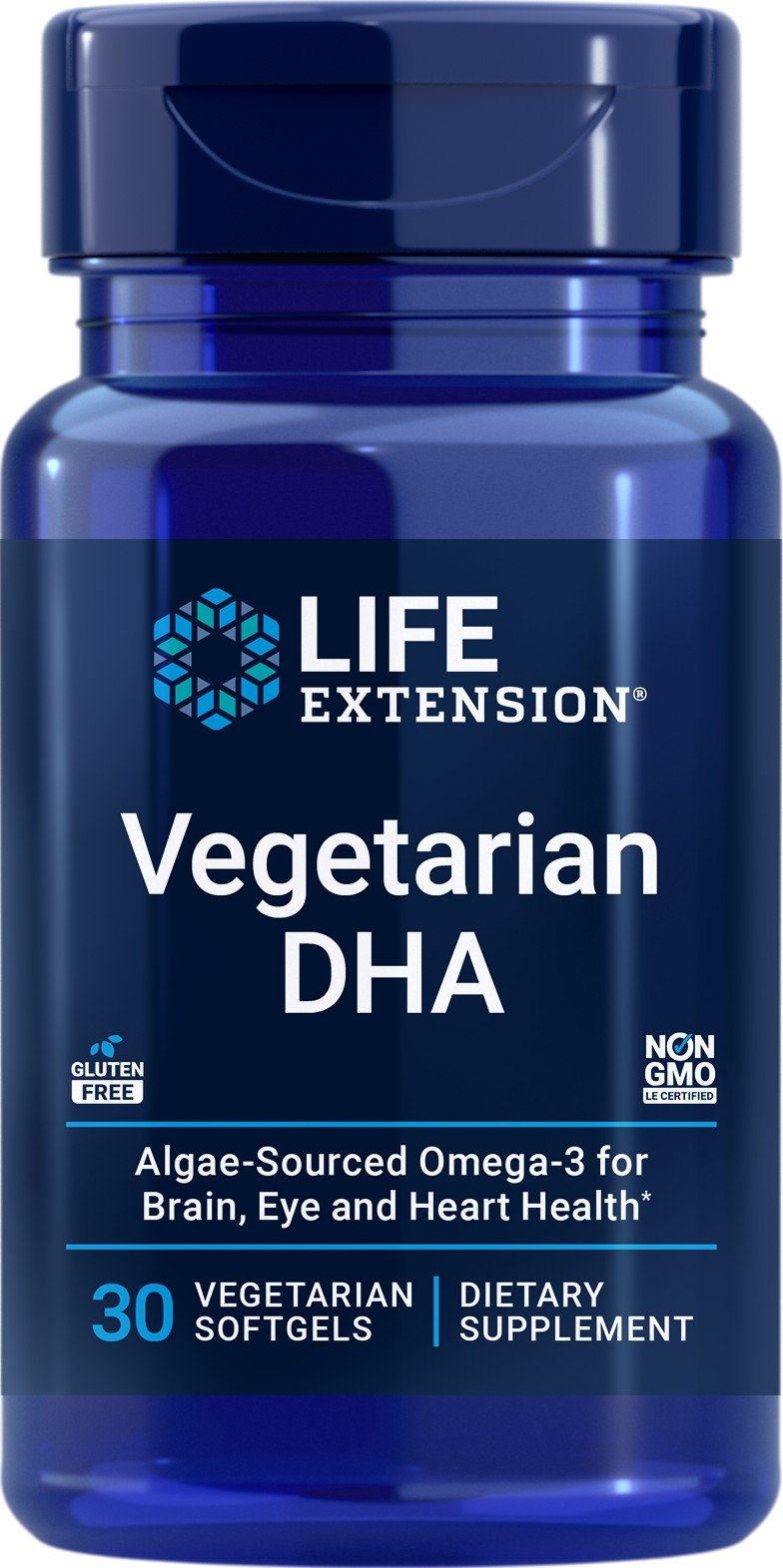 Life Extension Vegetarian Sourced DHA 30 Softgel