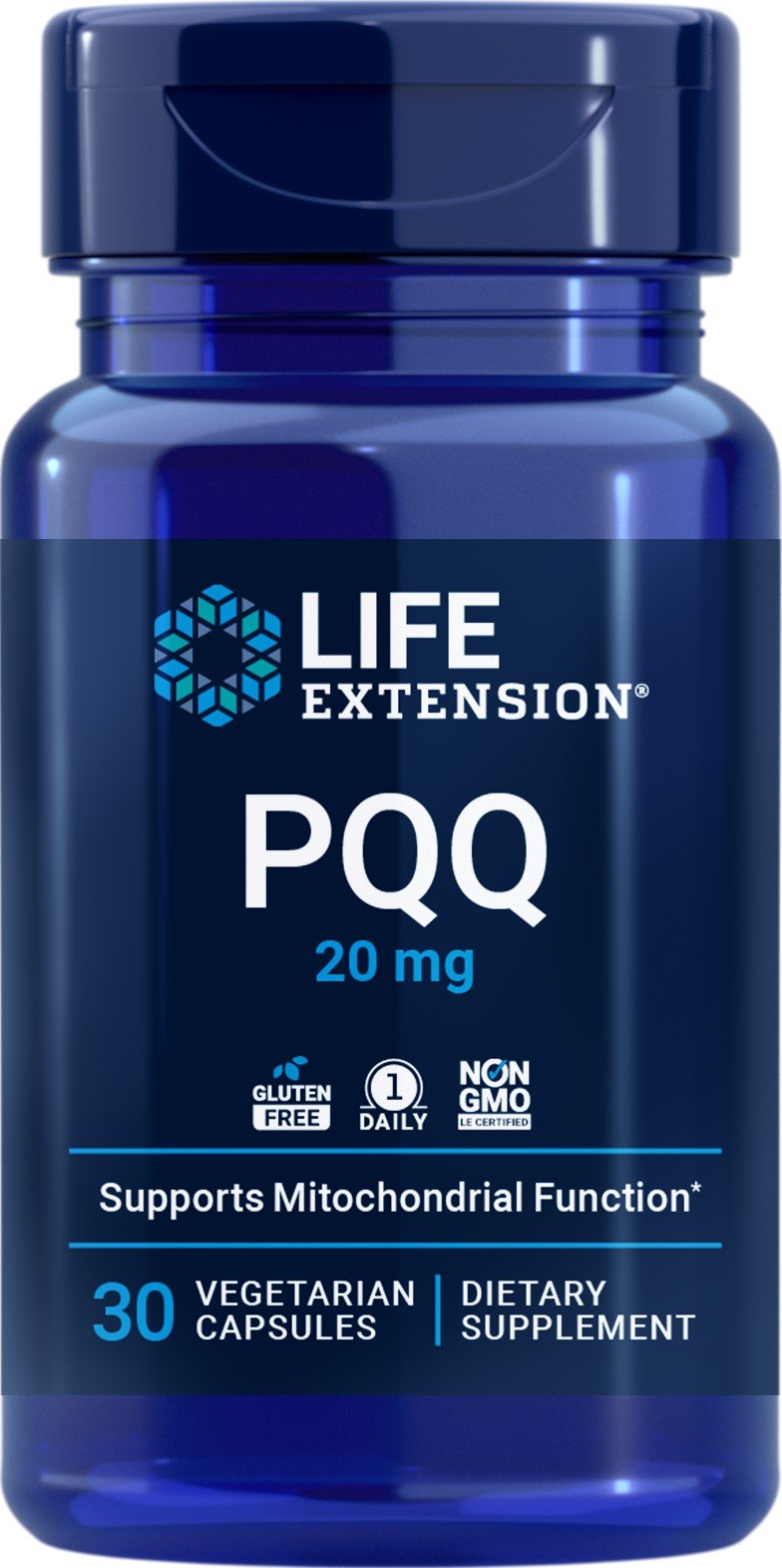 Life Extension PQQ 20mg 30 Vegetarian Capsule