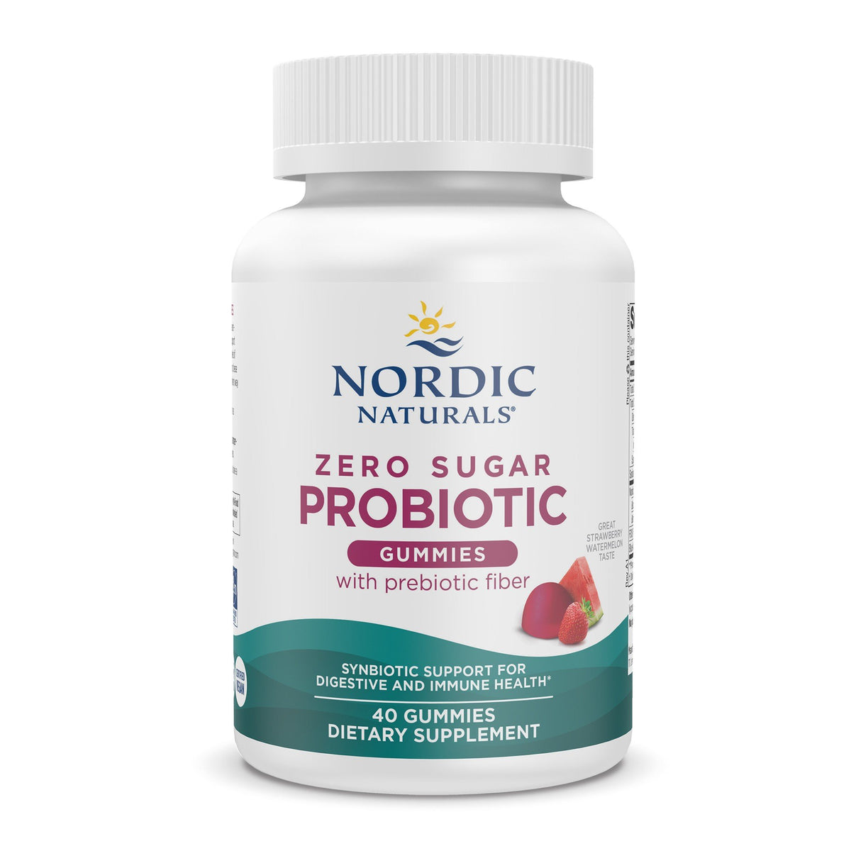 Nordic Naturals Zero Sugar Probiotic Gummies 40 Gummy