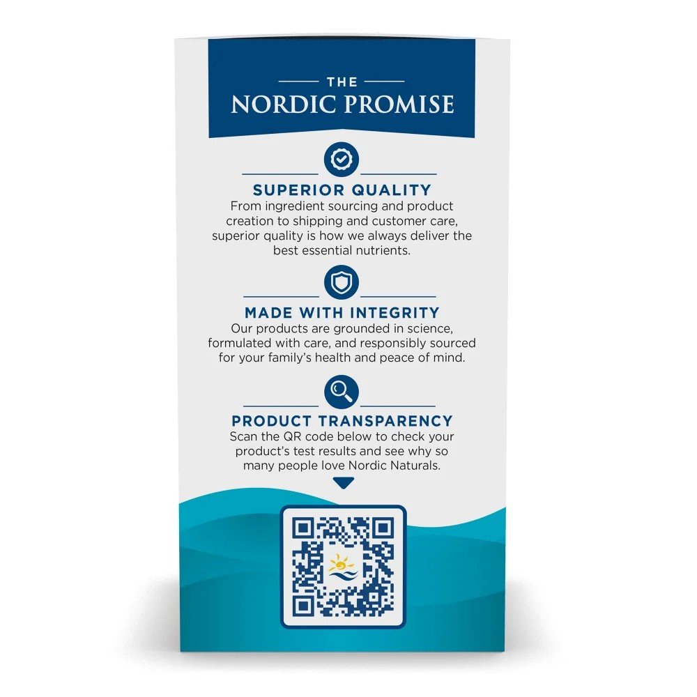 Nordic Naturals Omega-3 - Lemon 60 Softgel