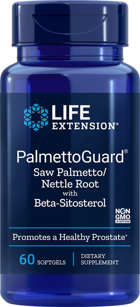 Life Extension Super Saw Palmetto/Nettle Root Formula with Beta-Sitosterol 60 Softgel