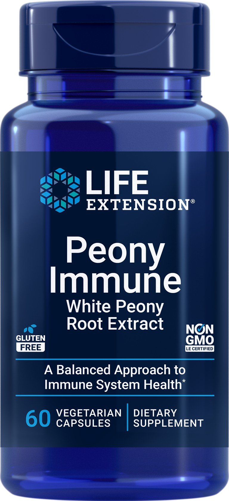 Life Extension Peony Immune 60 VegCap