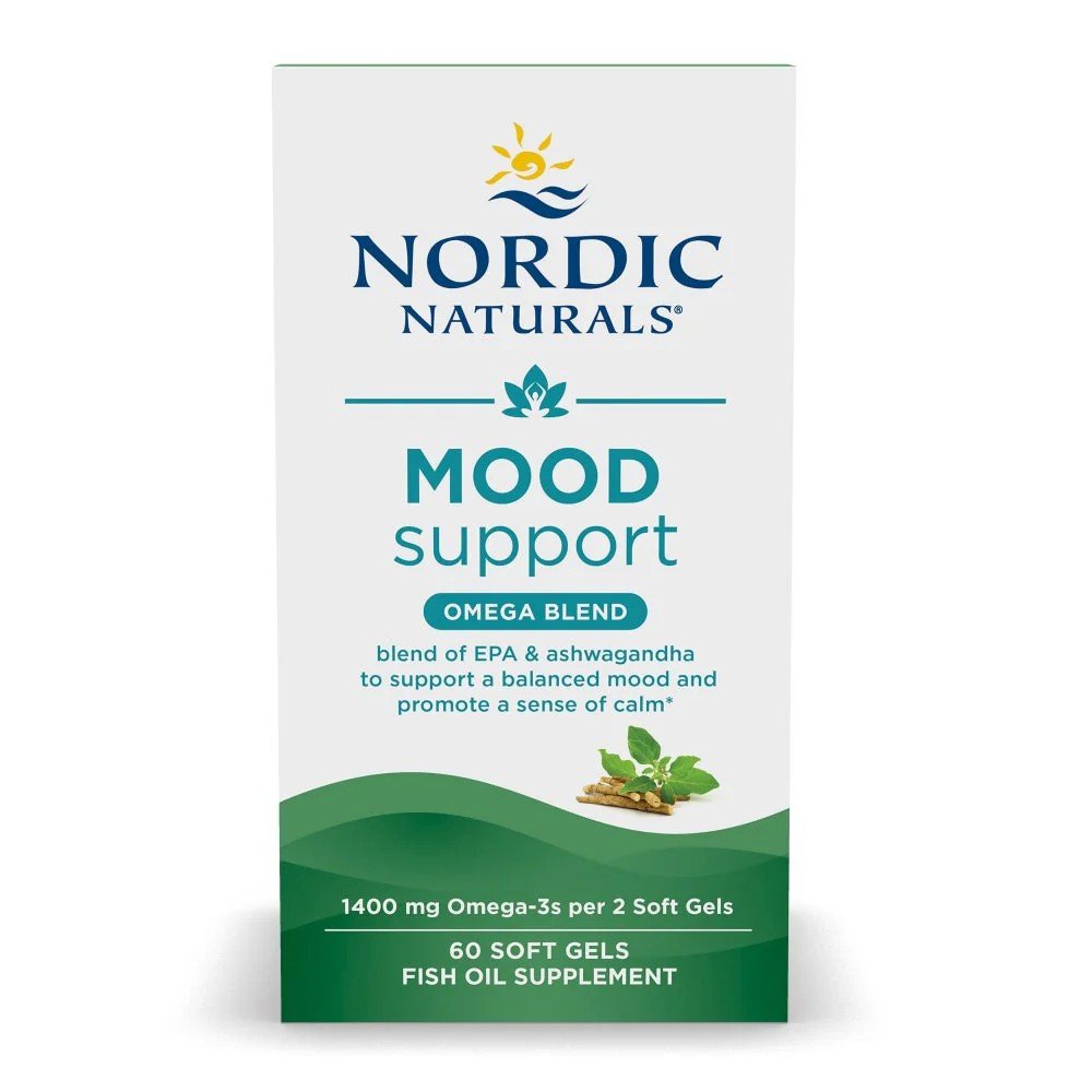 Nordic Naturals Mood Support-Omega Blend-1400 mg 60 Softgel