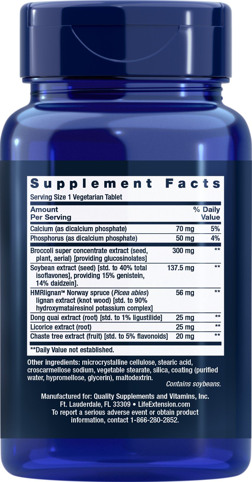 Life Extension Womens Health Estrogen For Women 30 Tablet