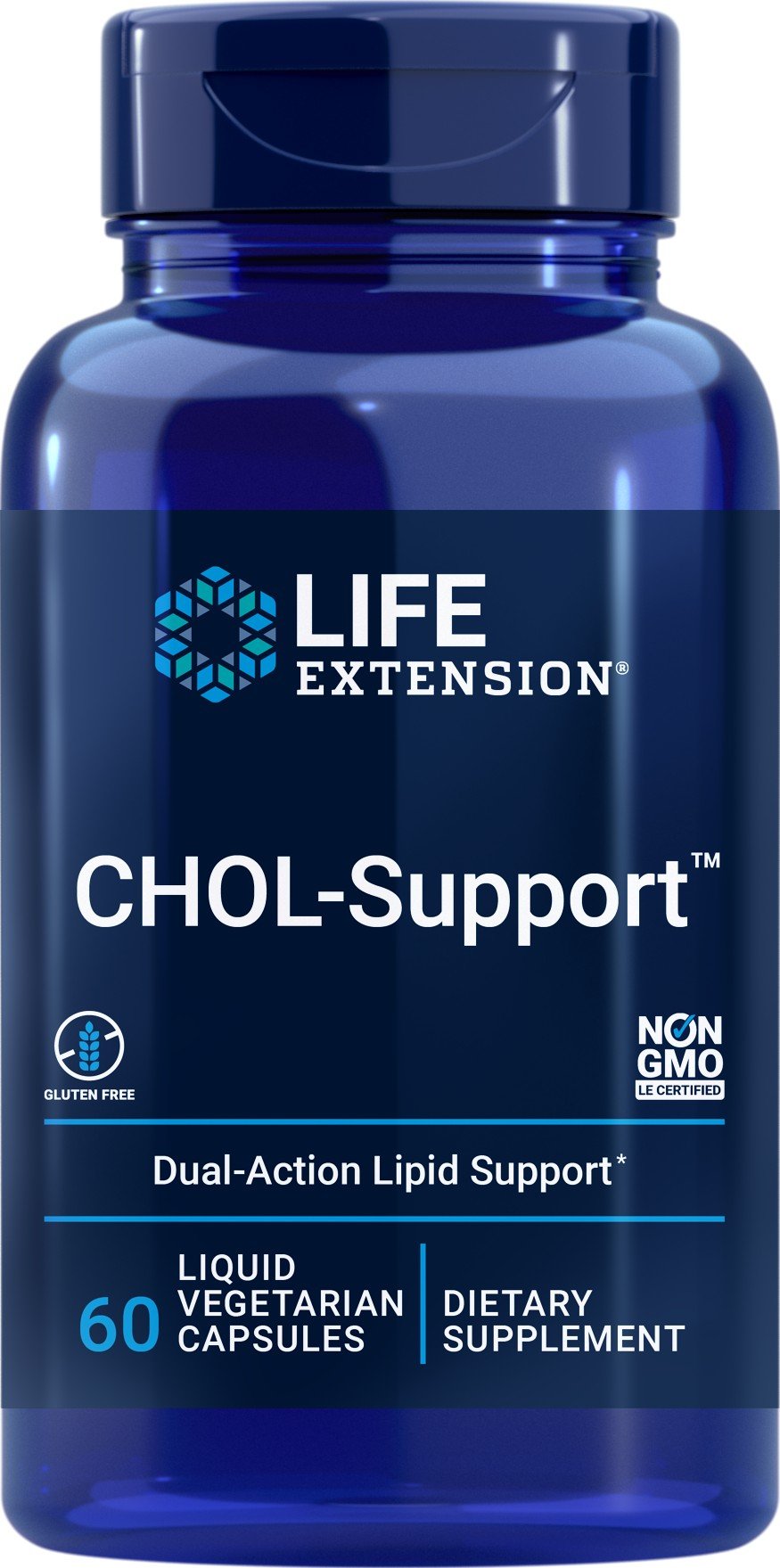 Life Extension CHOL Support 60 Liquid Vegetarian Capsule