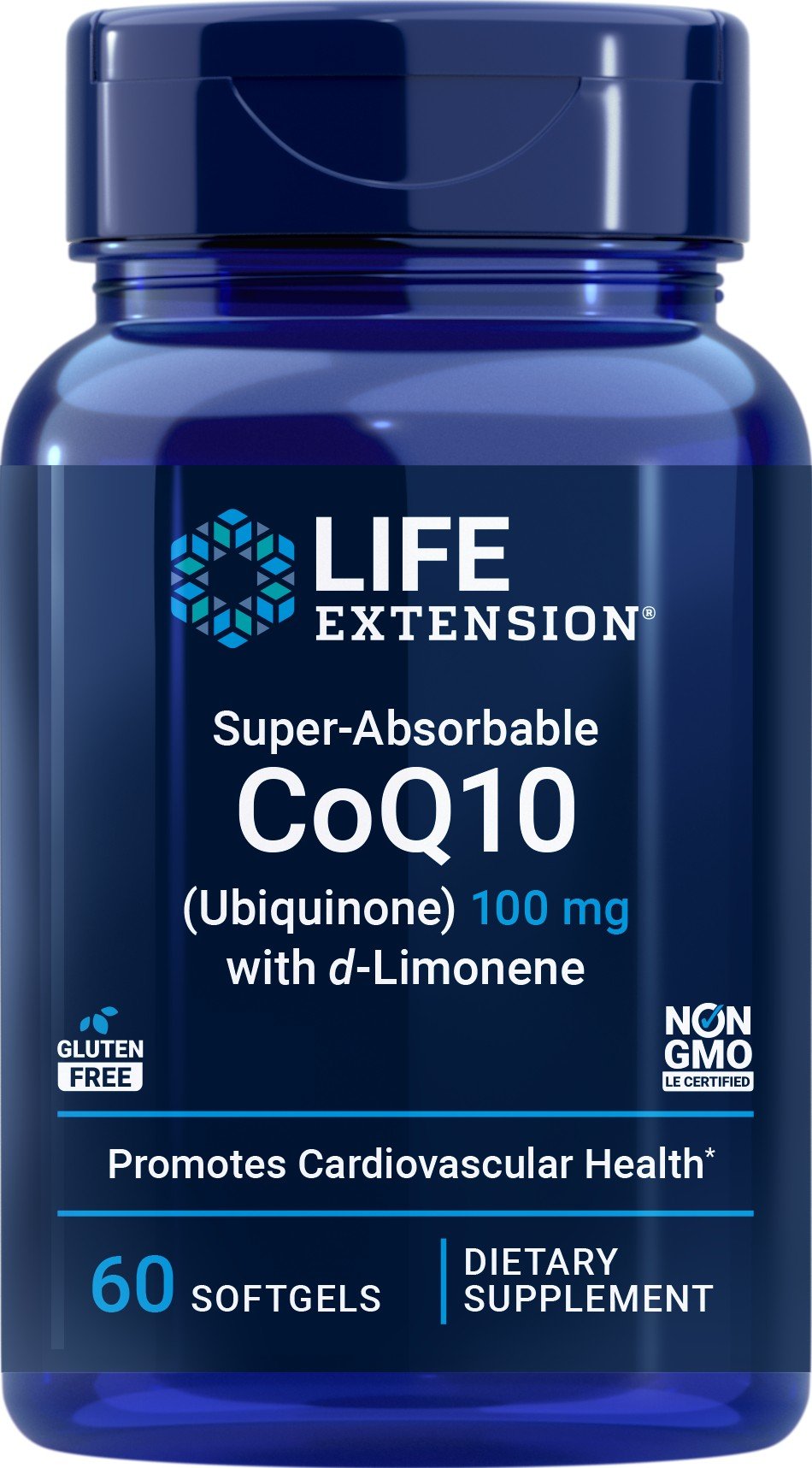 Life Extension Super Absorbable CoQ10 100 mg 60 Softgel