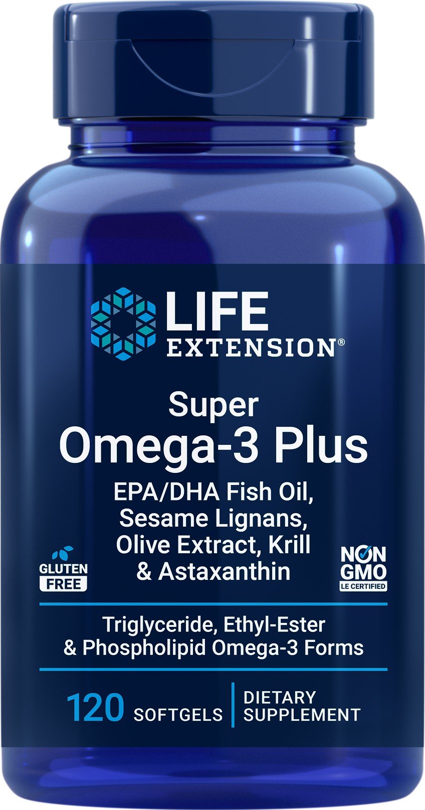 Life Extension Super Omega-3 Plus 120 Softgel