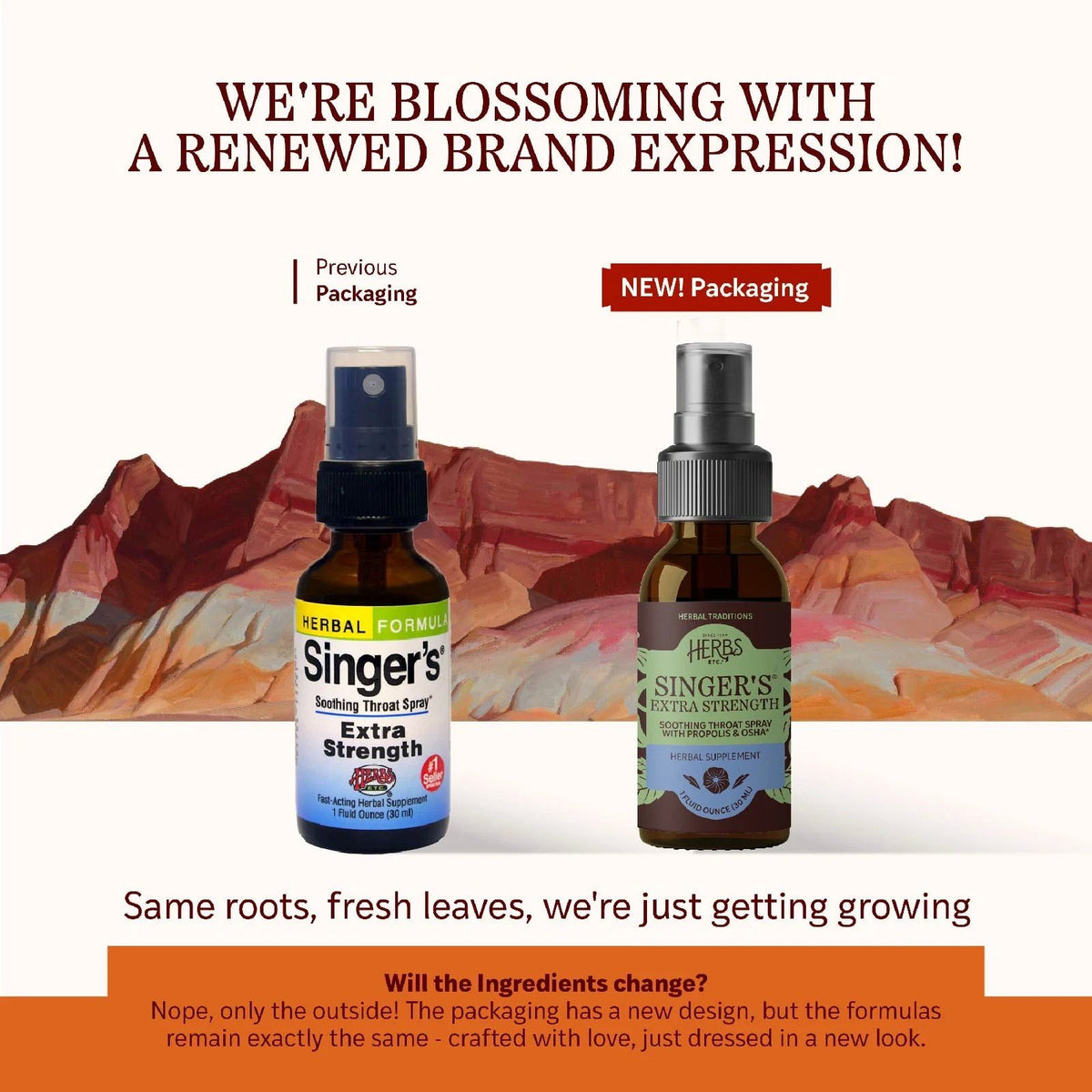 Herbs Etc Singer's Saving Grace Extra Strength Original 1 oz Liquid