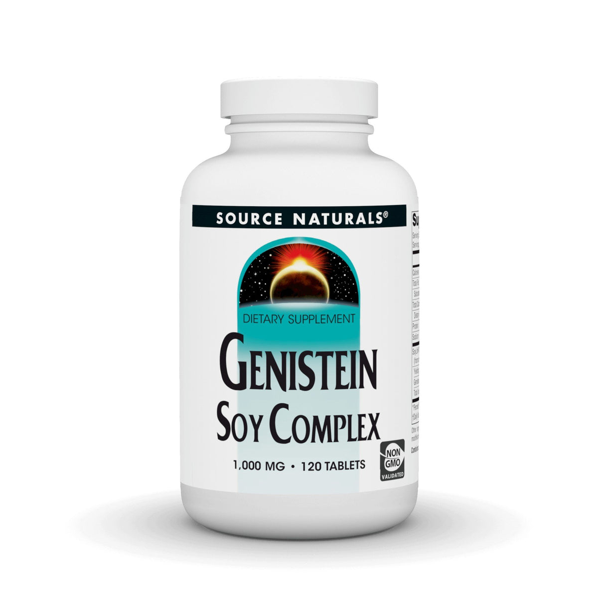Source Naturals, Inc. Genistein 1000mg Soy Isoflavone Extract 120 Tablet