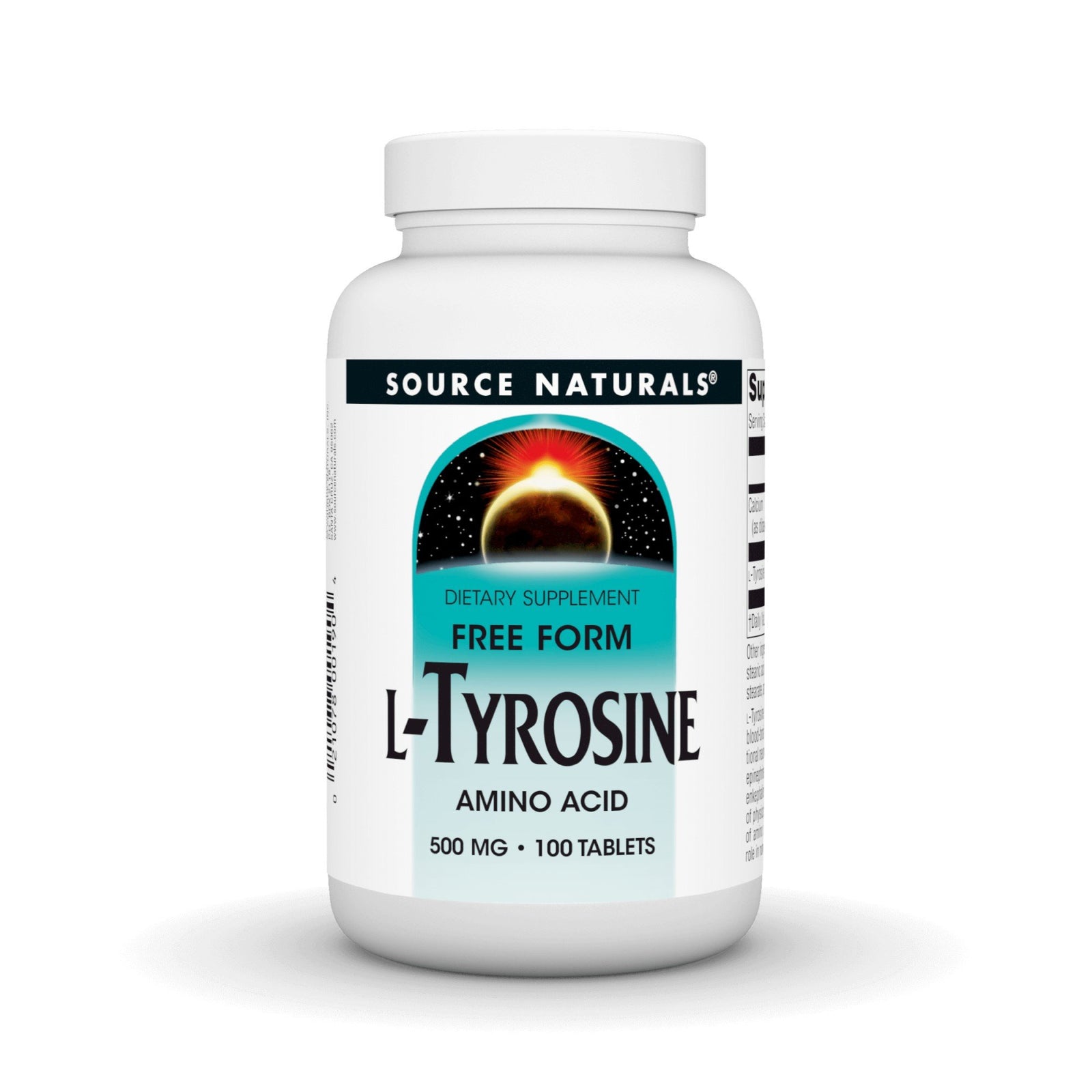 Source Naturals, Inc. L-Tyrosine 500mg 100 Tablet