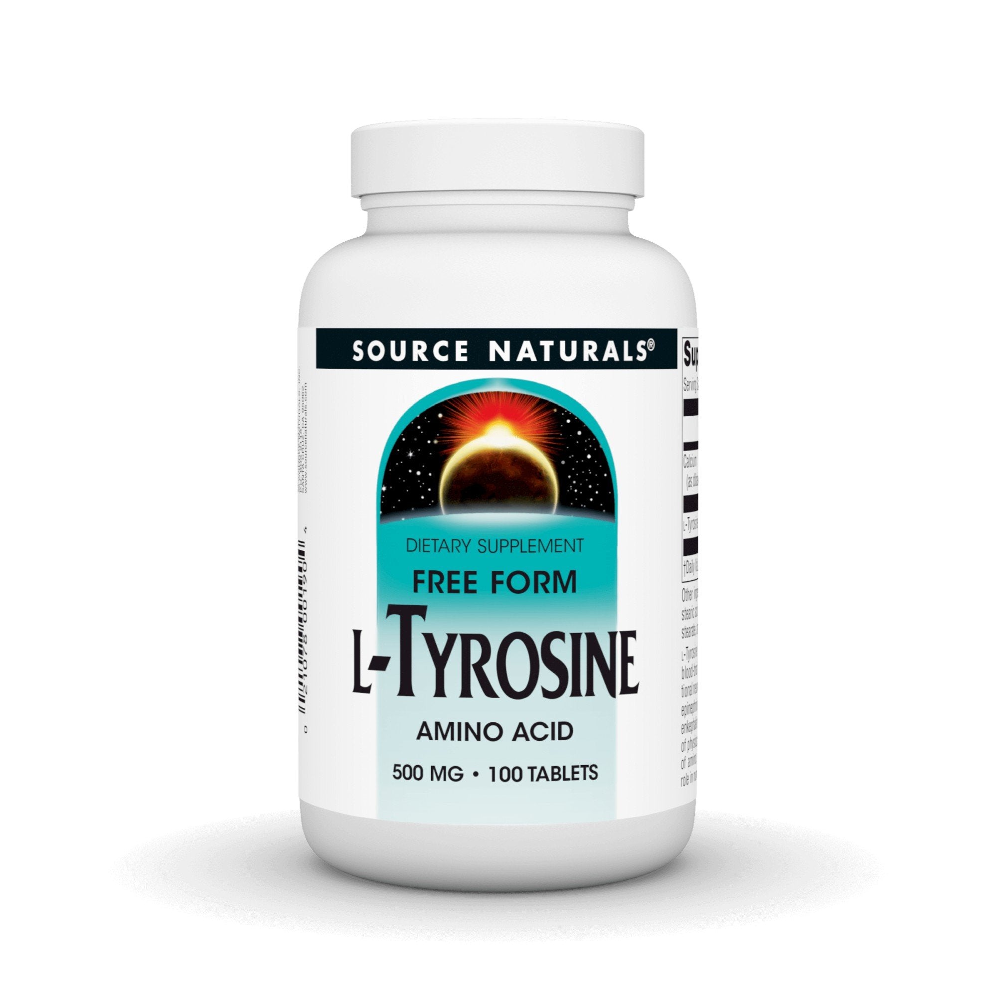 Source Naturals, Inc. L-Tyrosine 500mg 100 Tablet