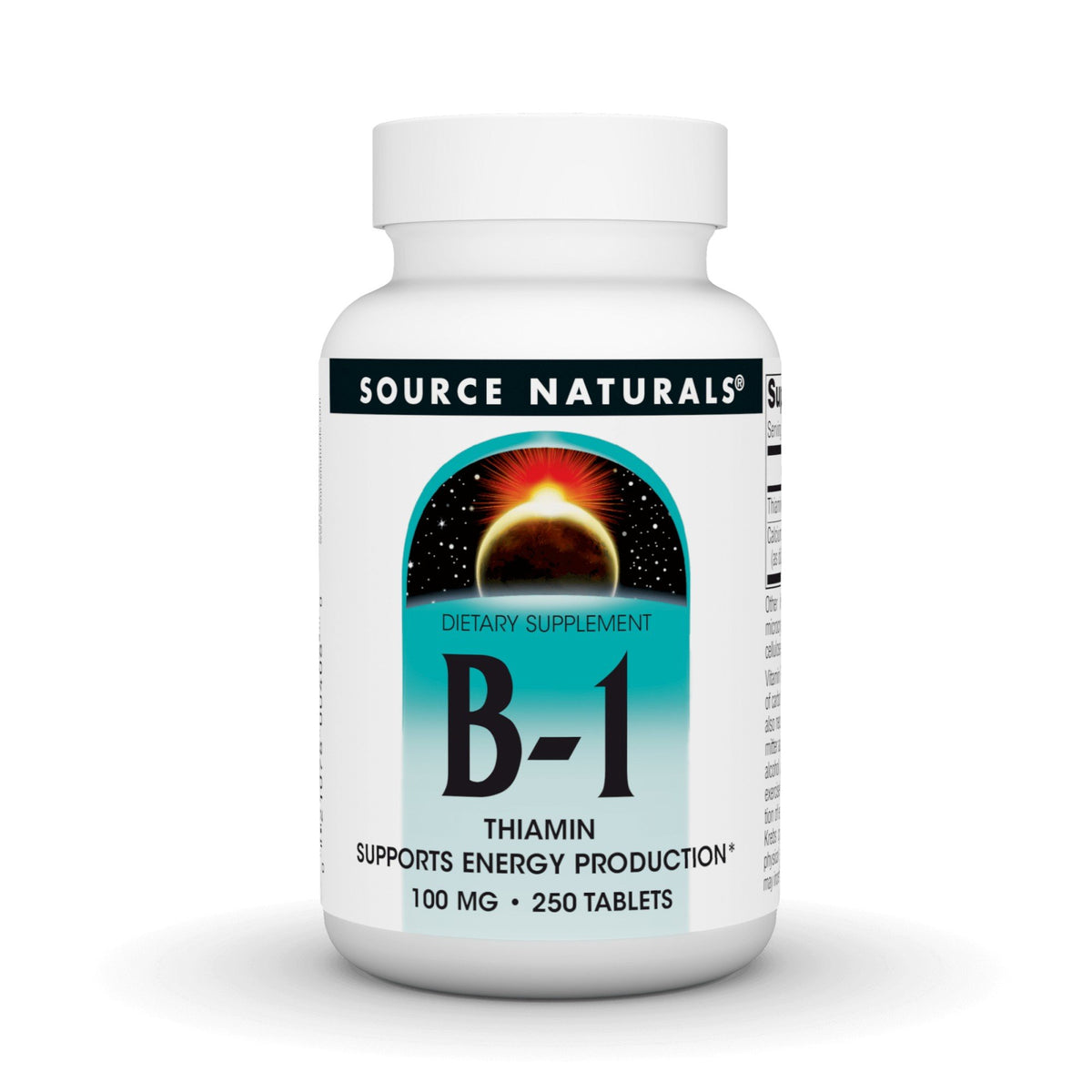 Source Naturals, Inc. Vitamin B-1 100mg 250 Tablet