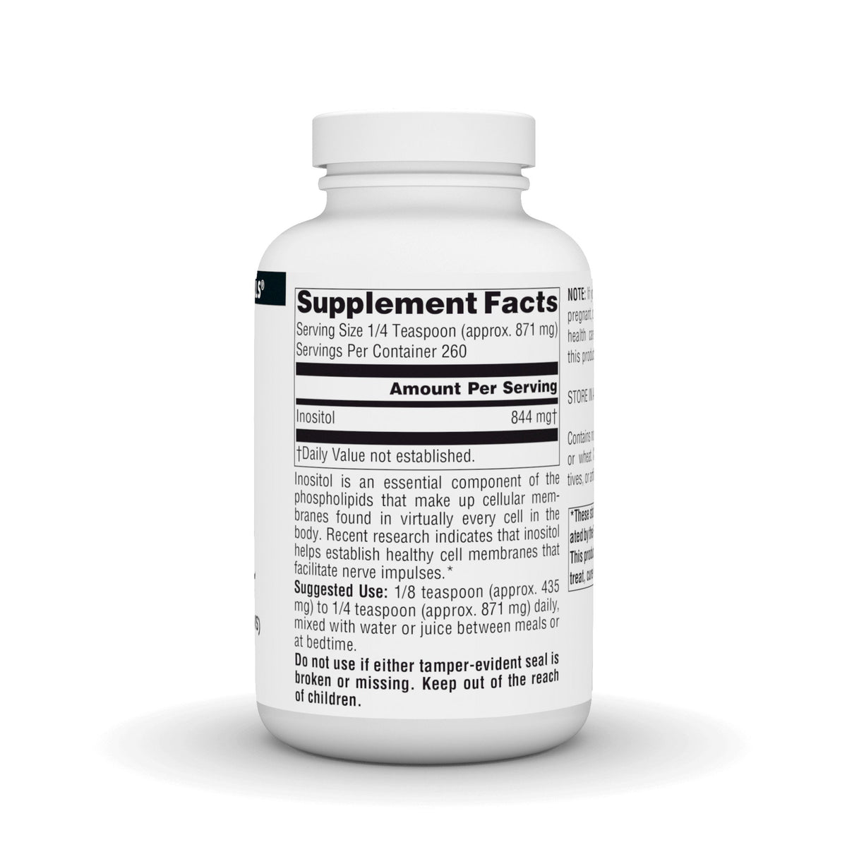 Source Naturals, Inc. Inositol Powder 8 oz Powder