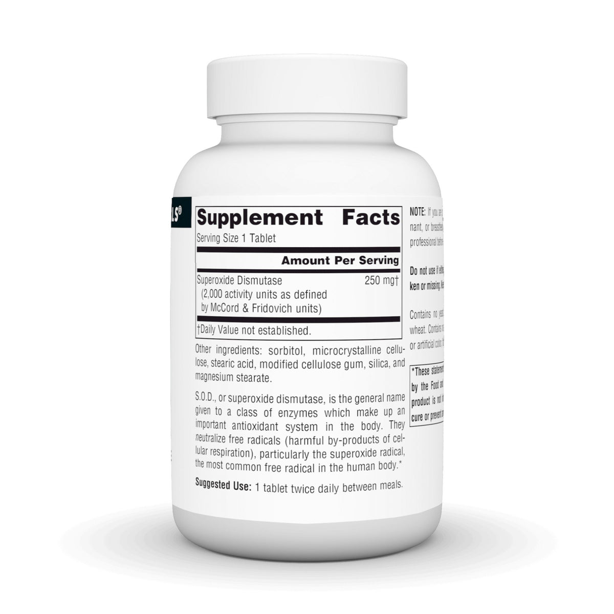 Source Naturals, Inc. SOD 2000 180 Tablet