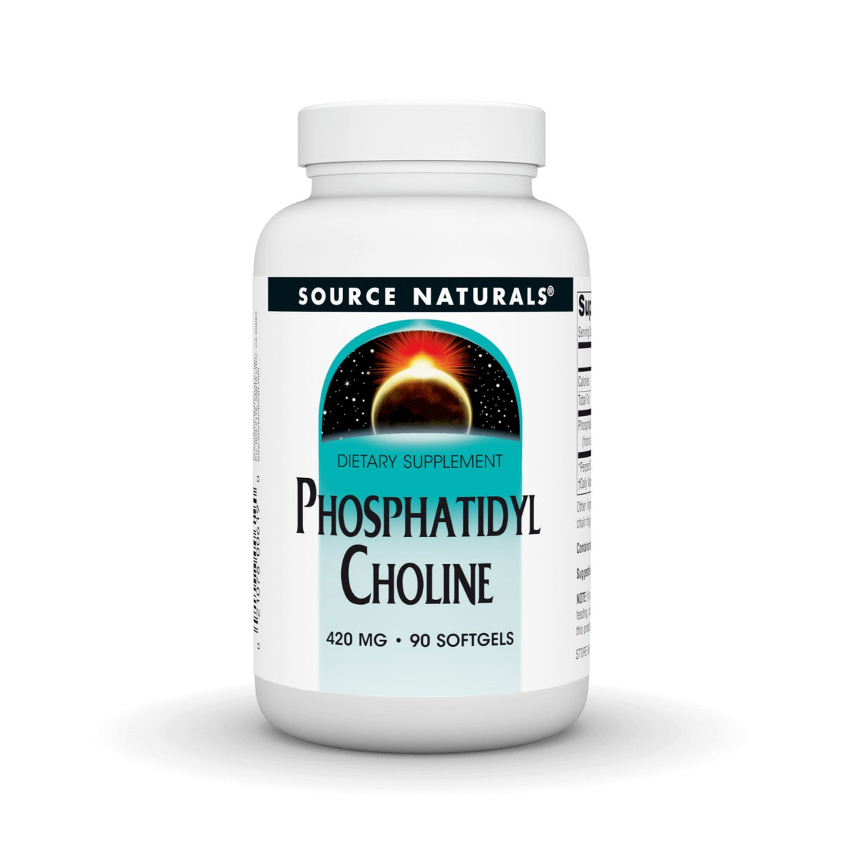 Source Naturals, Inc. Phosphatidyl Choline 420mg 90 Softgel