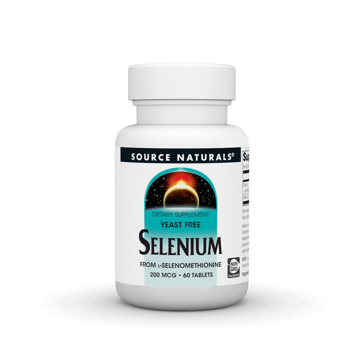Source Naturals, Inc. Selenium (L-Selenomethionine) 200mcg 60 Tablet
