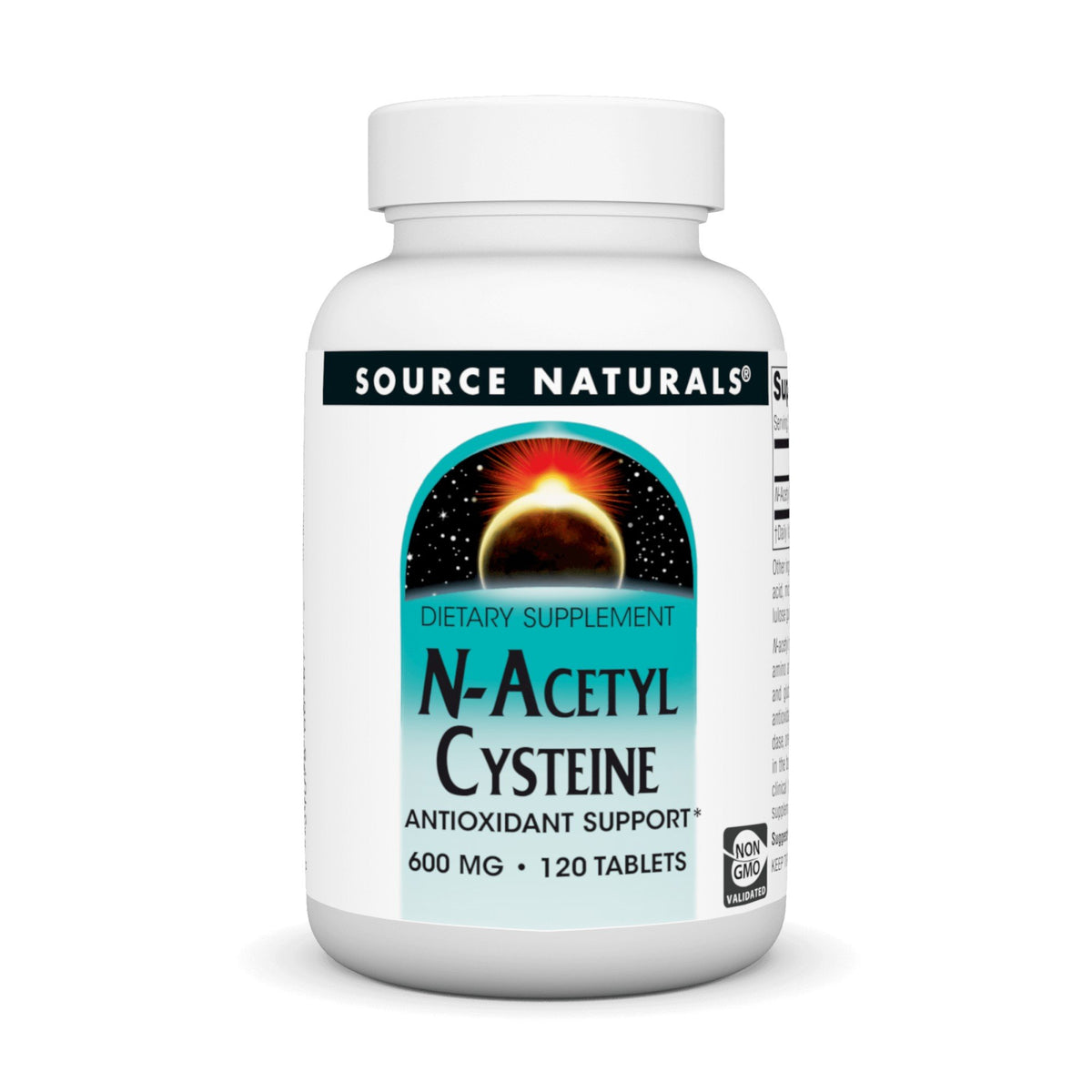Source Naturals, Inc. N-Acetyl Cysteine 600mg 120 Tablet