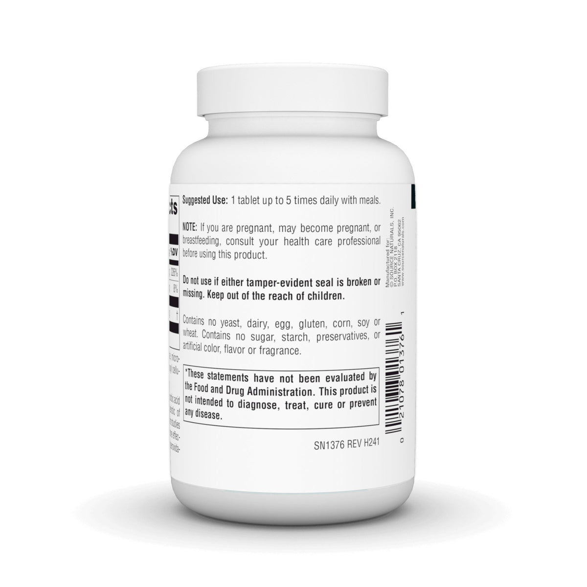 Source Naturals, Inc. Ascorbyl Palmitate 500mg 90 Tablet