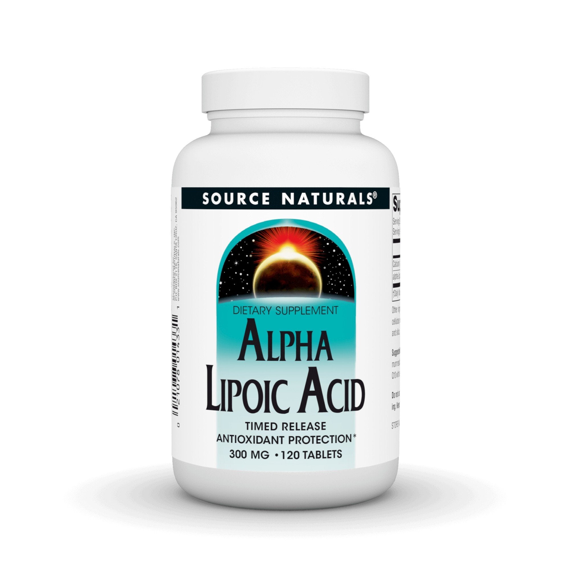 Source Naturals, Inc. Alpha Lipoic Acid 300mg Time Release 120 Tablet