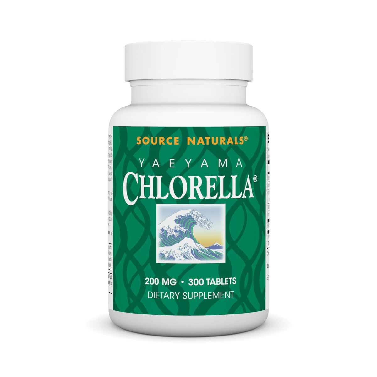 Source Naturals, Inc. Chlorella From Yaeyama 200 mg 300 Tablet