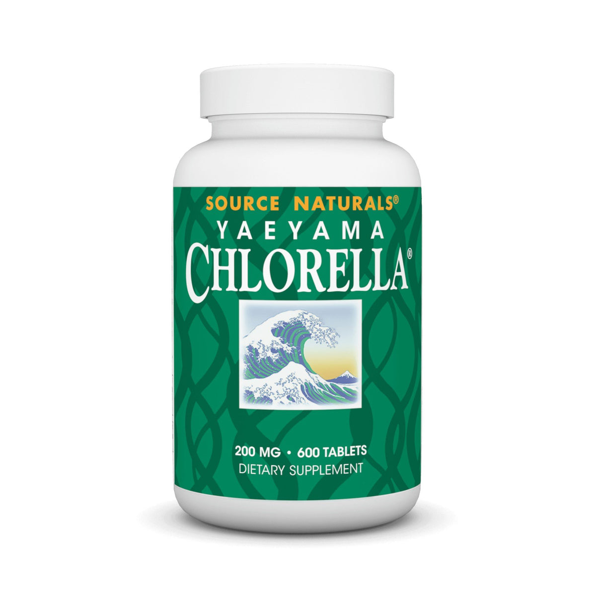 Source Naturals, Inc. Chlorella From Yaeyama 200 mg 600 Tablet