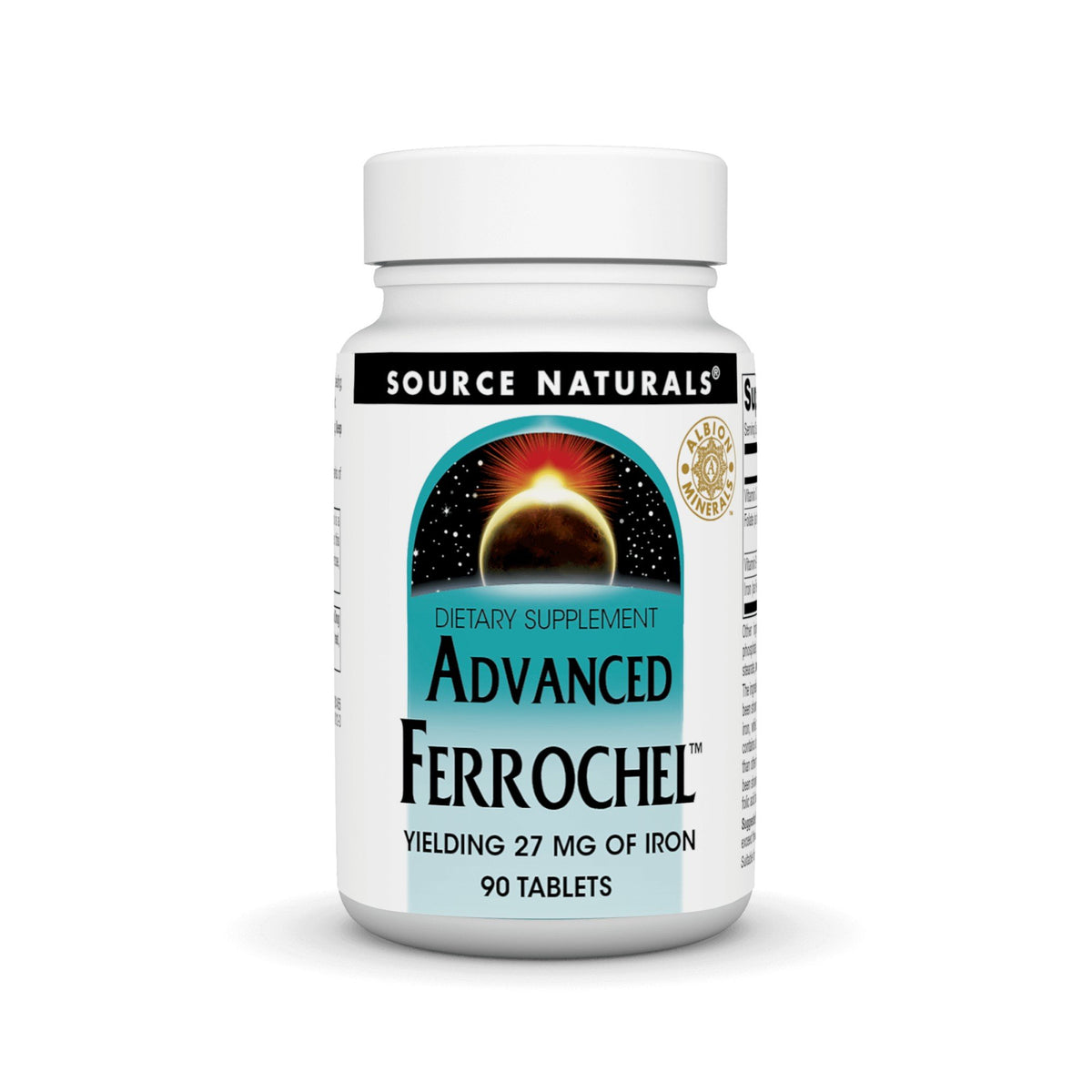 Source Naturals, Inc. Advanced Ferrochel 90 Tablet