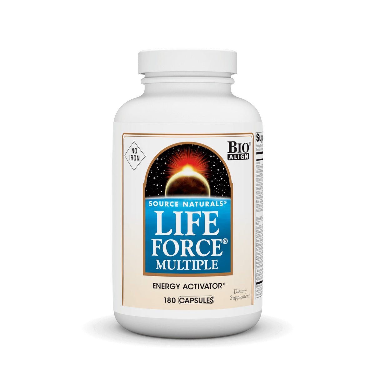 Source Naturals, Inc. Life Force Multiple No-Iron 180 Capsule