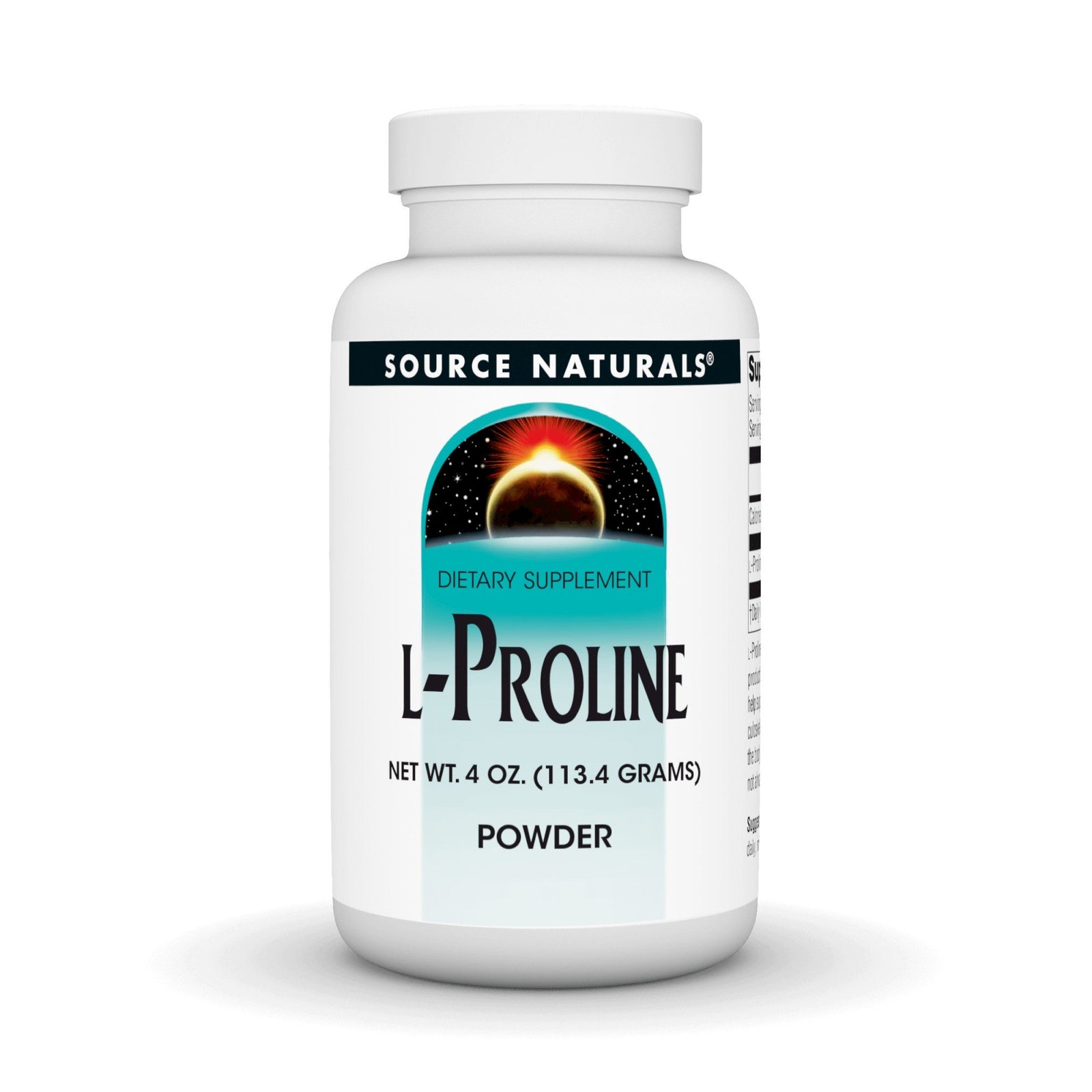 Source Naturals, Inc. L-Proline Powder 4 oz Powder