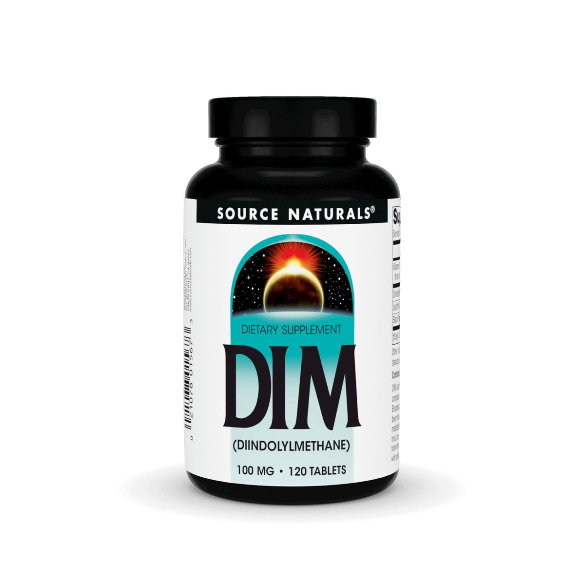Source Naturals, Inc. DIM (Diindolylmethane) 100 mg 120 Tablet
