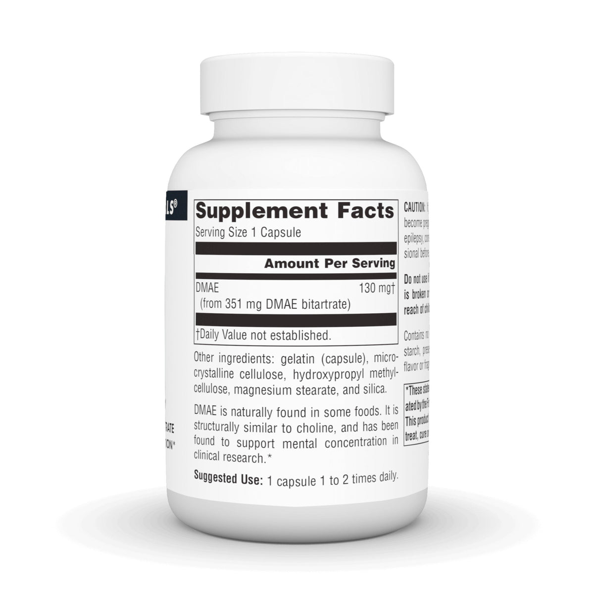 Source Naturals, Inc. DMAE 130mg 100 Capsule