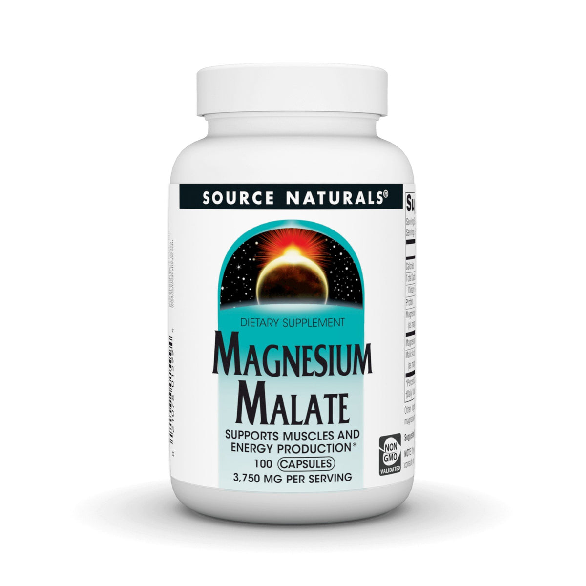 Source Naturals, Inc. Magnesium Malate 100 Capsule