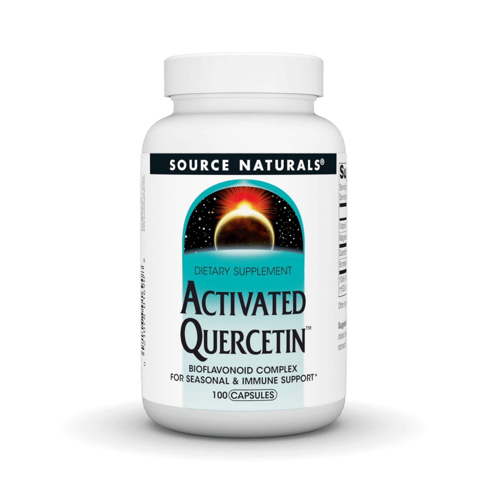 Source Naturals, Inc. Activated Quercetin 100 Capsule