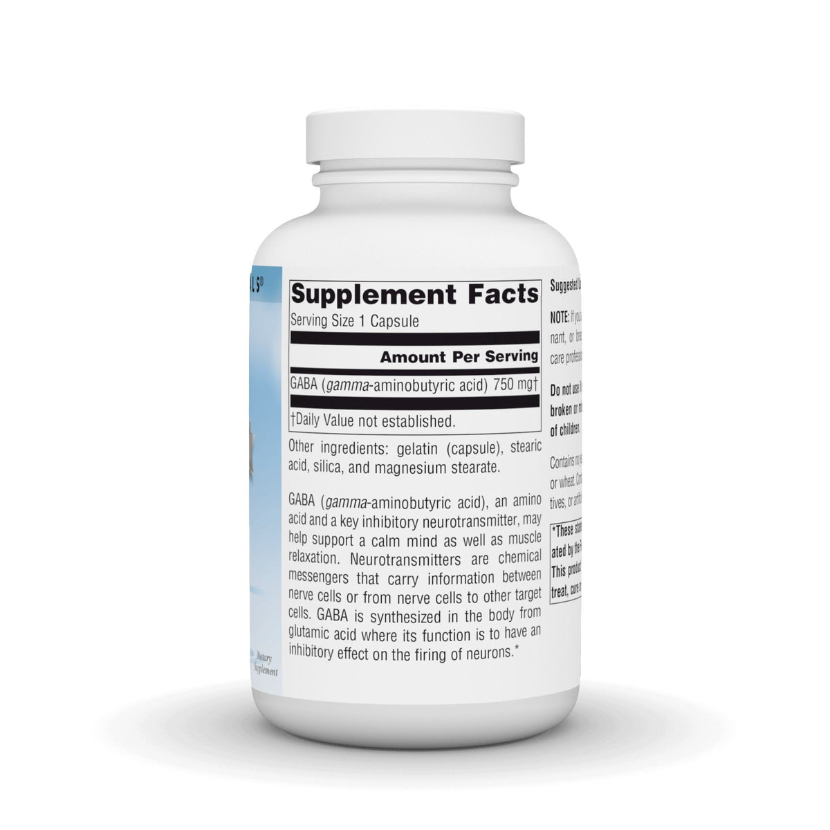 Source Naturals, Inc. GABA 750mg 180 Capsule