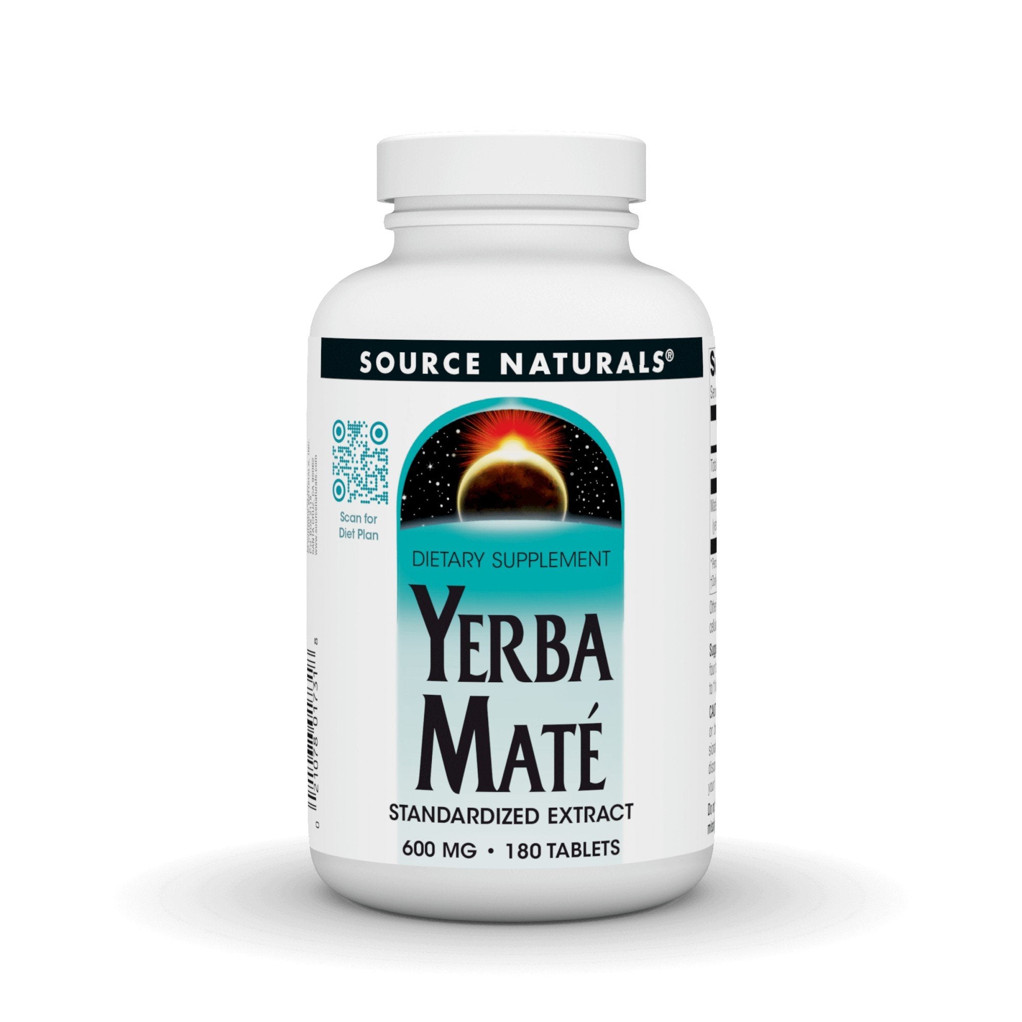 Source Naturals, Inc. Yerba Mat 600 mg 180 Tablet
