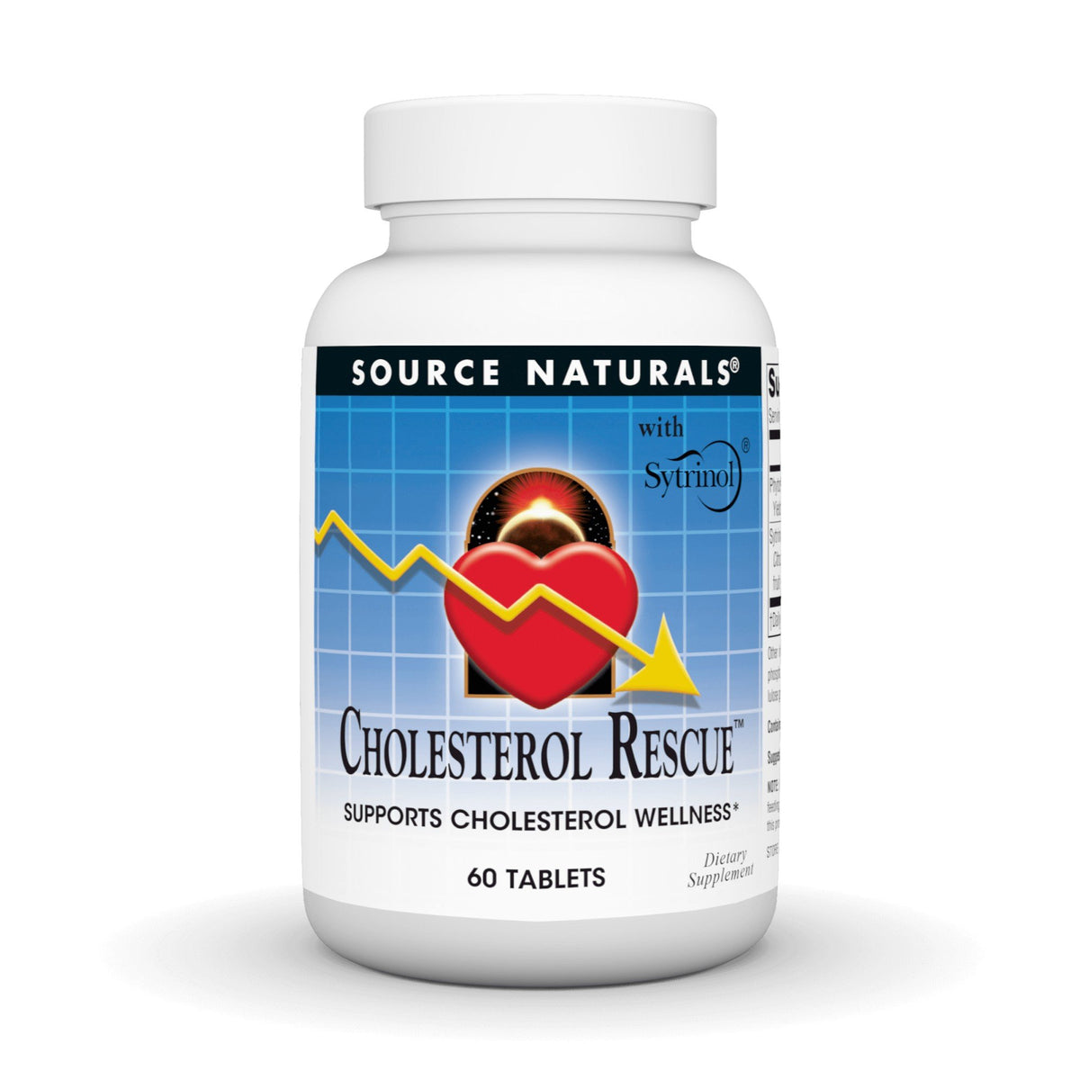 Source Naturals, Inc. Cholesterol Rescue 60 Tablet
