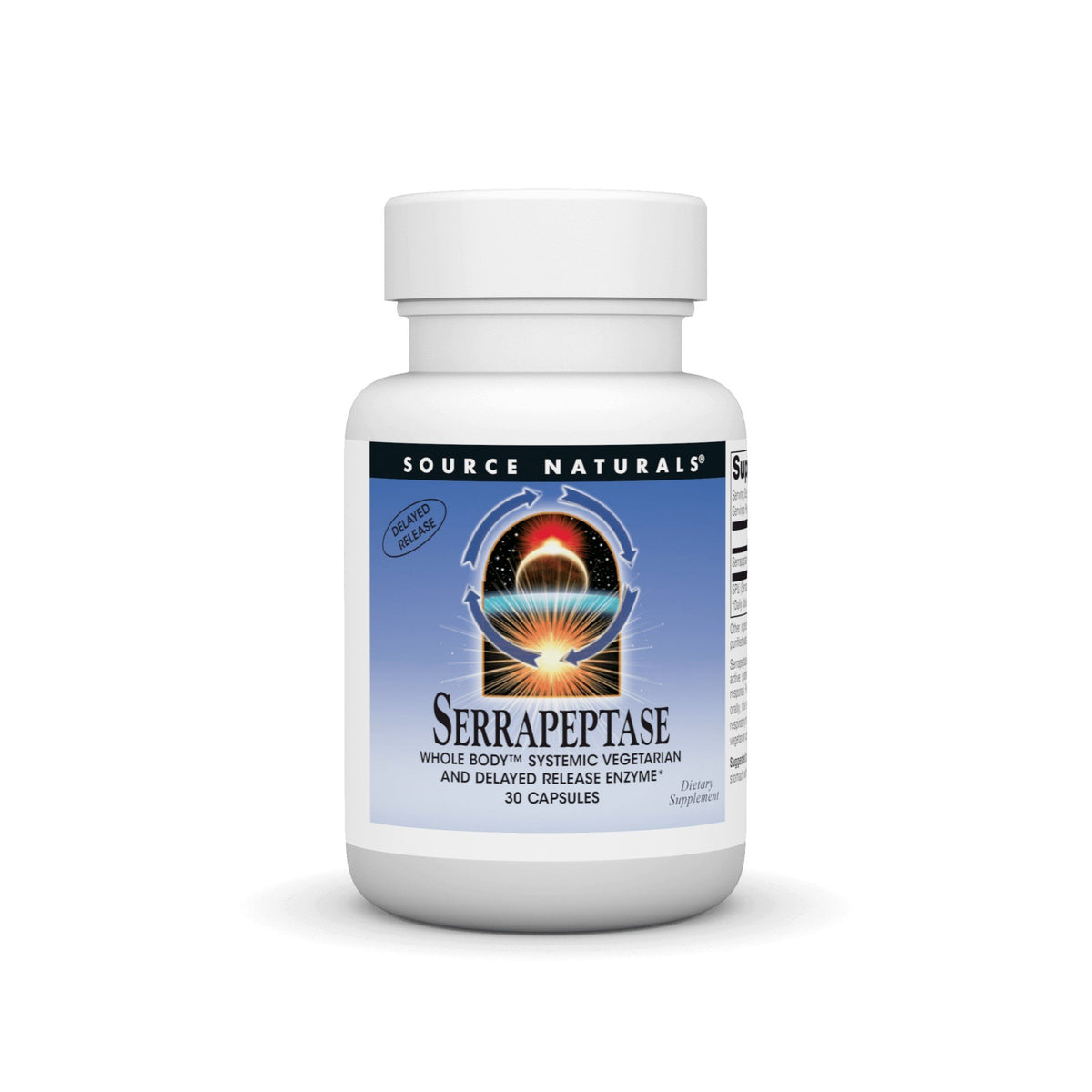 Source Naturals, Inc. Serrapeptase 30 VegCap