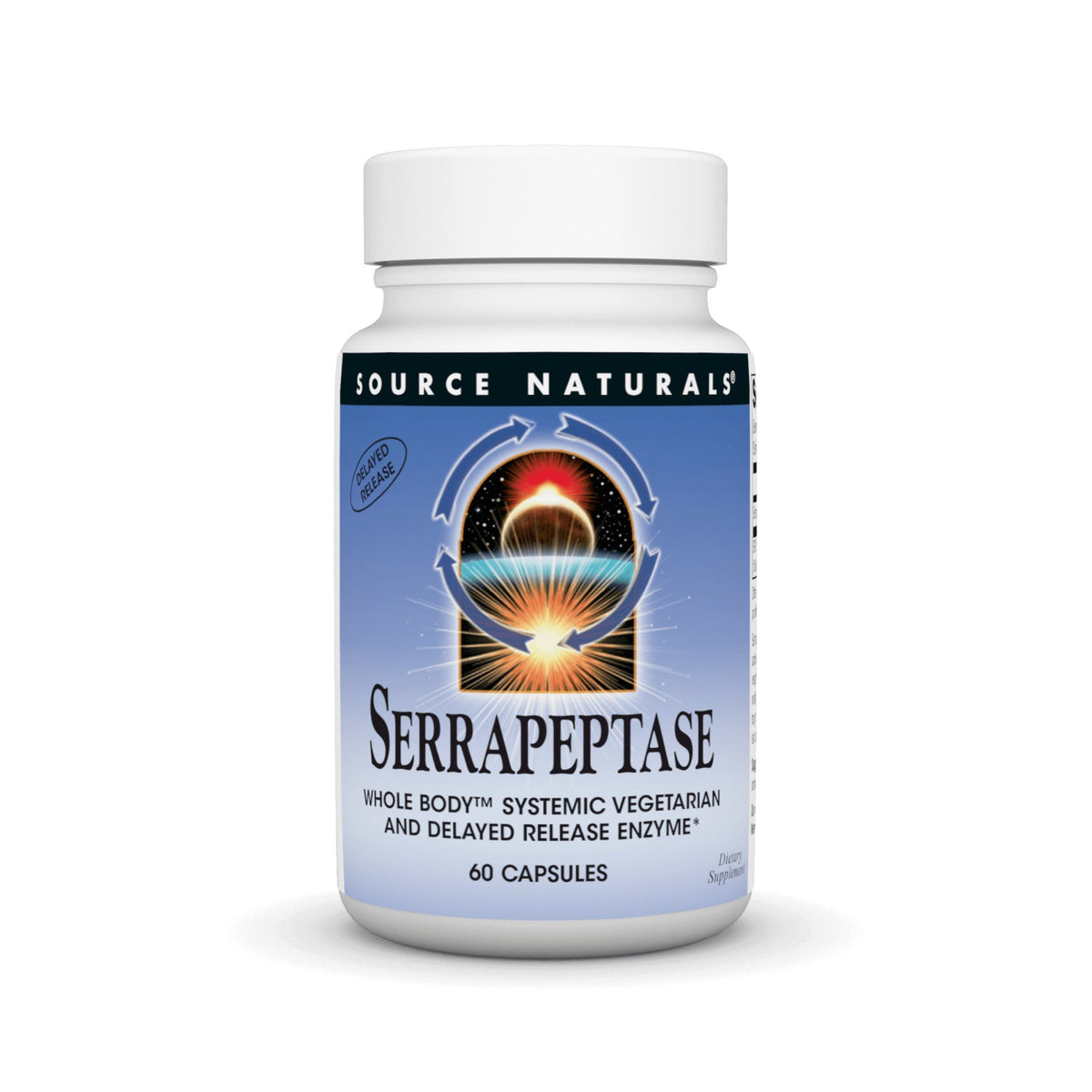 Source Naturals, Inc. Serrapeptase 60 VegCap