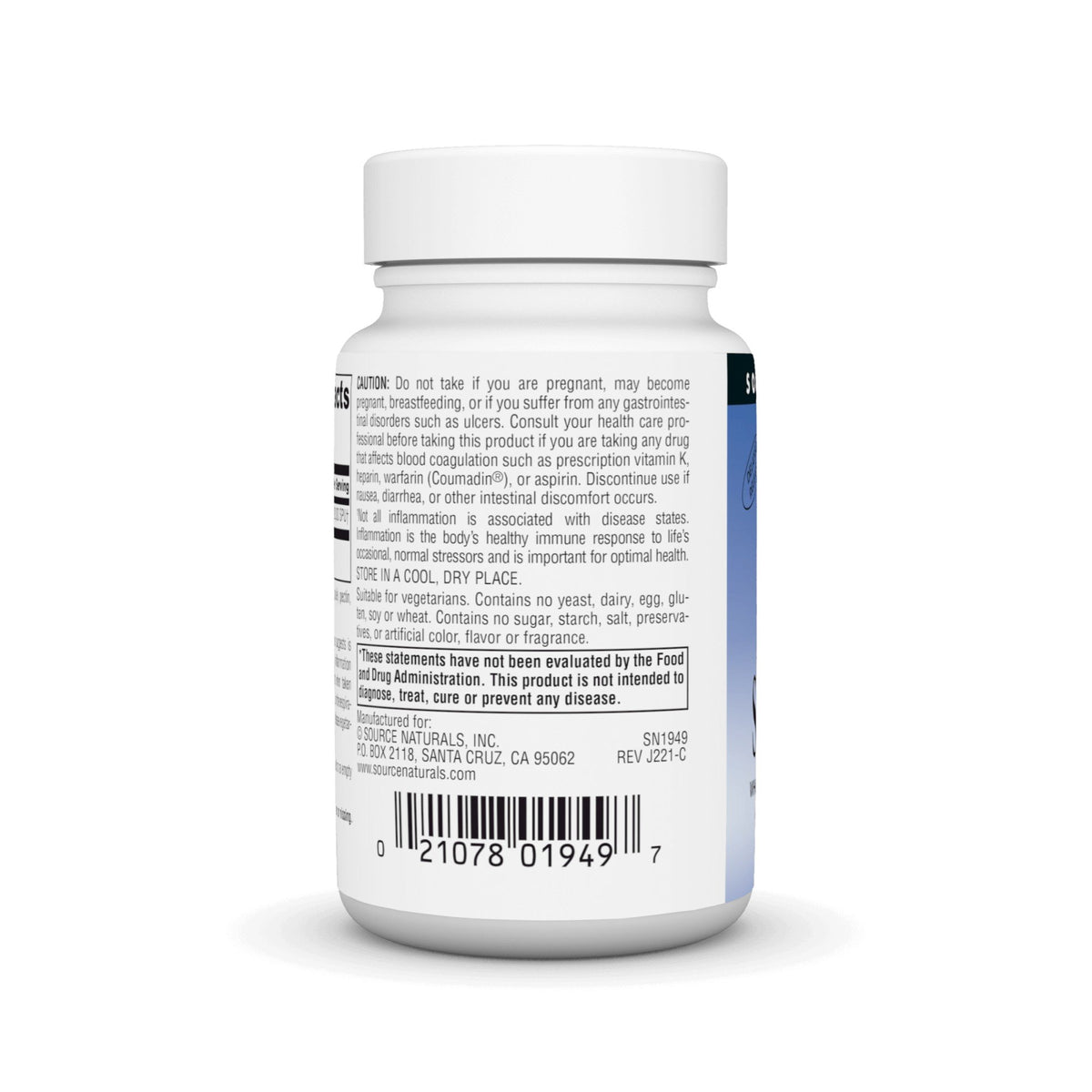 Source Naturals, Inc. Serrapeptase 60 VegCap