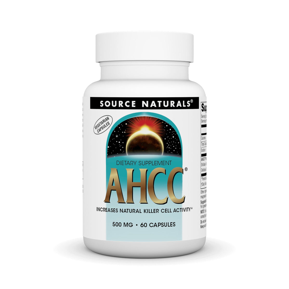 Source Naturals, Inc. AHCC 500 mg 60 VegCap