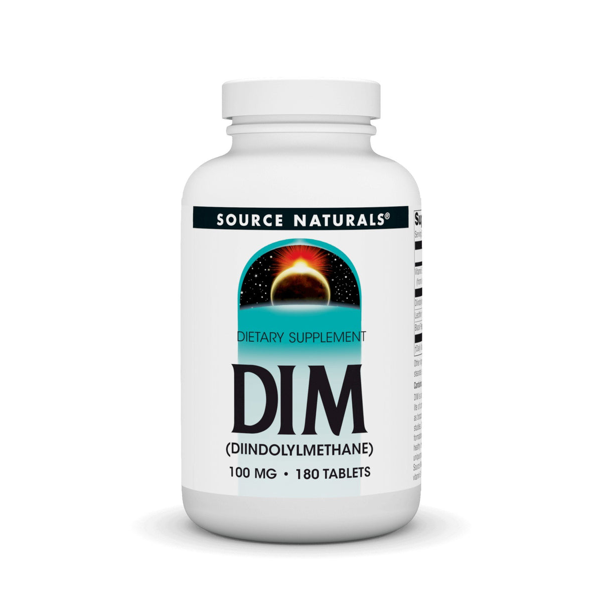 Source Naturals, Inc. DIM 100mg 180 Tablet