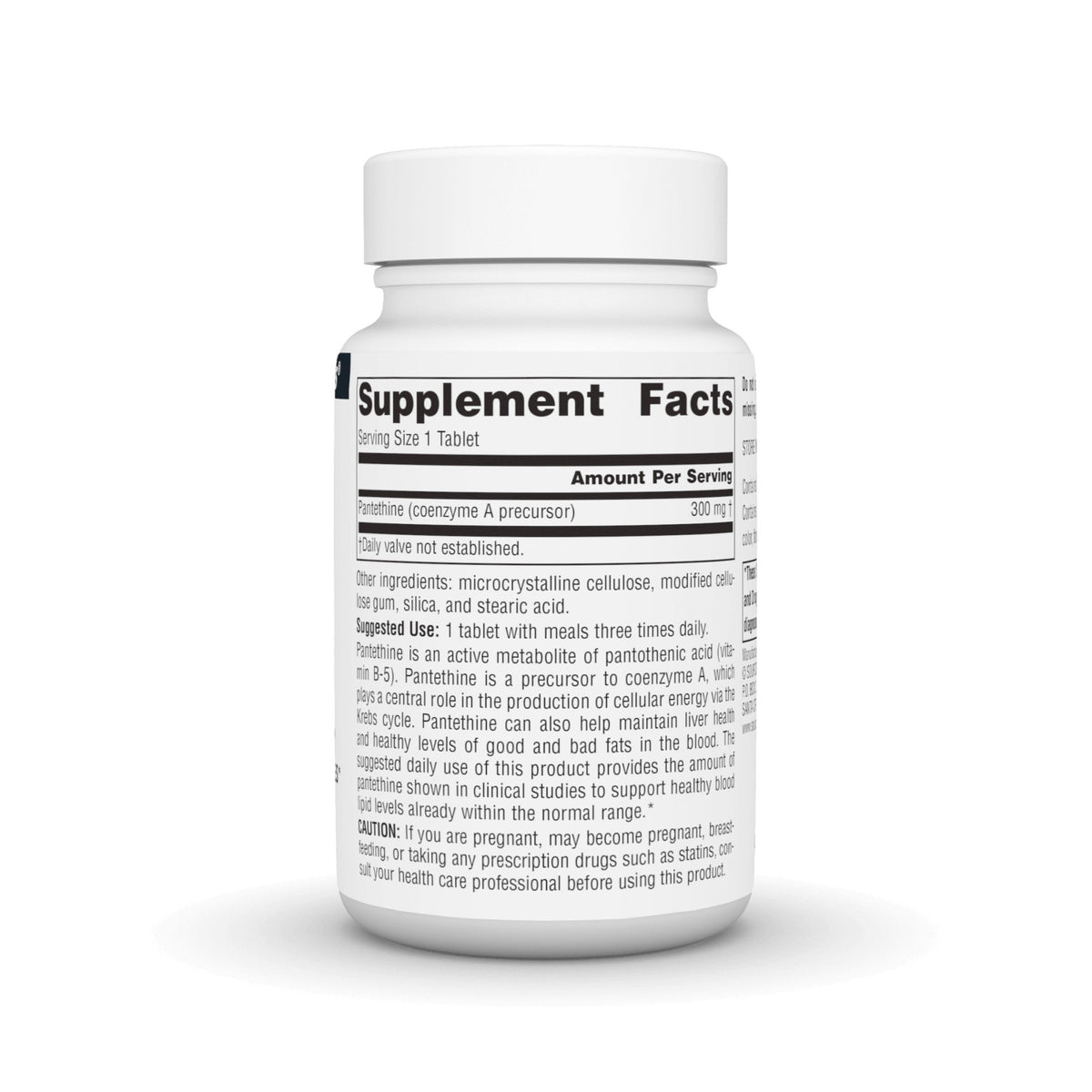 Source Naturals, Inc. Pantethine 300 mg 60 Tablet